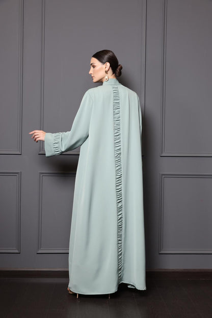 A-Line Abaya In  Crepe