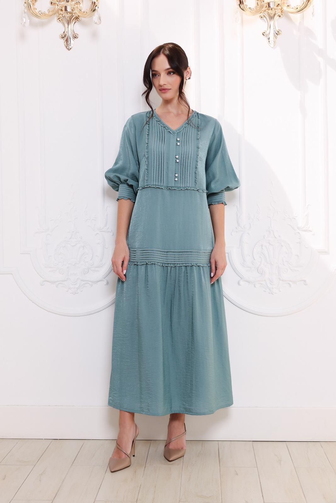 Green Shimmer Dress