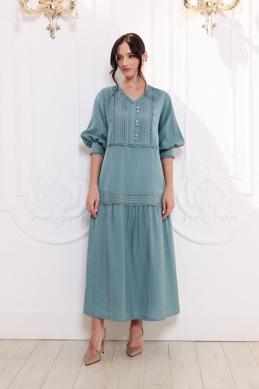 Green Shimmer Dress