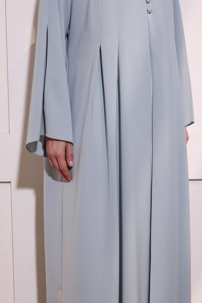 Round Neck buttoned abaya