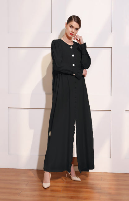 Abaya With Ruffle Details